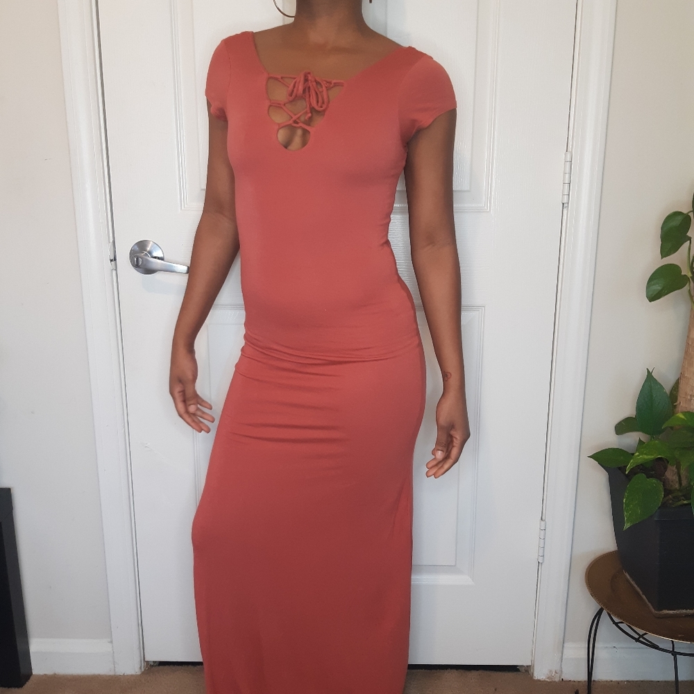 Coral Dress